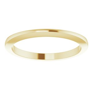 Halo-Style Knife-Edge Engagement Ring or Band
