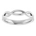 Solitaire Rope Engagement Ring or Band