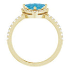 Halo-Style Ring