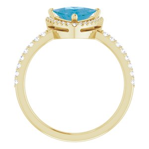 Halo-Style Ring