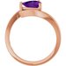 Solitaire Bypass Ring