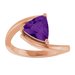 Solitaire Bypass Ring