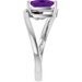 Solitaire Bypass Ring