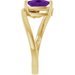 Solitaire Bypass Ring