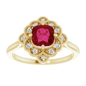 Halo-Style Ring