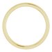 Stepped-Edge Comfort-Fit Half Round Band