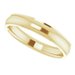 Stepped-Edge Comfort-Fit Half Round Band