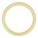 Stepped-Edge Comfort-Fit Half Round Band