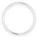 Stepped-Edge Comfort-Fit Half Round Band