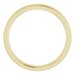 Stepped-Edge Comfort-Fit Half Round Band
