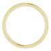 Stepped-Edge Comfort-Fit Half Round Band