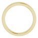 Stepped-Edge Comfort-Fit Half Round Band