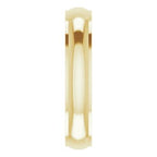 Stepped-Edge Comfort-Fit Half Round Band