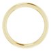 Stepped-Edge Comfort-Fit Half Round Band