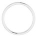 Stepped-Edge Comfort-Fit Half Round Band