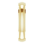 Stepped-Edge Comfort-Fit Half Round Band