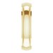 Stepped-Edge Comfort-Fit Half Round Band