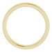 Stepped-Edge Comfort-Fit Half Round Band