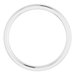 Stepped-Edge Comfort-Fit Half Round Band