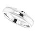 Stepped-Edge Comfort-Fit Half Round Band