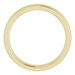 Stepped-Edge Comfort-Fit Half Round Band