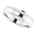 Stepped-Edge Comfort-Fit Half Round Band