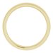 Stepped-Edge Comfort-Fit Half Round Band