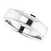 Stepped-Edge Comfort-Fit Half Round Band