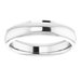 Stepped-Edge Comfort-Fit Half Round Band