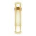 Stepped-Edge Comfort-Fit Half Round Band