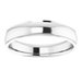 Stepped-Edge Comfort-Fit Half Round Band