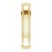 Stepped-Edge Comfort-Fit Half Round Band