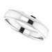 Stepped-Edge Comfort-Fit Half Round Band