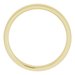 Stepped-Edge Comfort-Fit Half Round Band