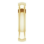 Stepped-Edge Comfort-Fit Half Round Band