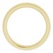 Stepped-Edge Comfort-Fit Half Round Band