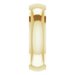 Stepped-Edge Comfort-Fit Half Round Band