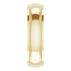 Stepped-Edge Comfort-Fit Half Round Band