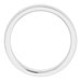 Stepped-Edge Comfort-Fit Half Round Band