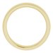 Stepped-Edge Comfort-Fit Half Round Band