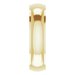 Stepped-Edge Comfort-Fit Half Round Band