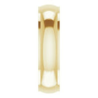 Stepped-Edge Comfort-Fit Half Round Band
