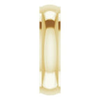Stepped-Edge Comfort-Fit Half Round Band
