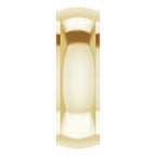Stepped-Edge Comfort-Fit Half Round Band