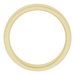 Stepped-Edge Comfort-Fit Half Round Band