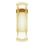 Stepped-Edge Comfort-Fit Half Round Band