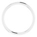 Stepped-Edge Comfort-Fit Half Round Band