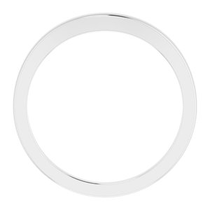 Baguette Accented Engagement Ring or Band