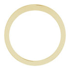 Baguette Accented Engagement Ring or Band