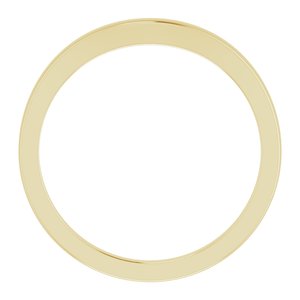 Baguette Accented Engagement Ring or Band